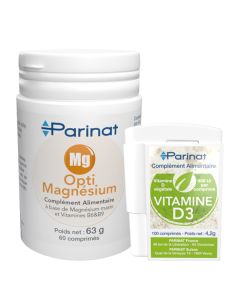 Magnésium & Vitamine D3 : os et muscles