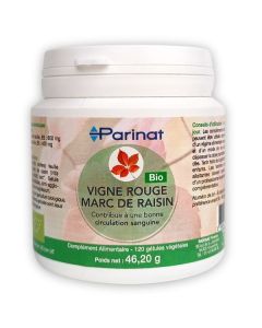Vigne rouge & marc de raisin PlantesBio