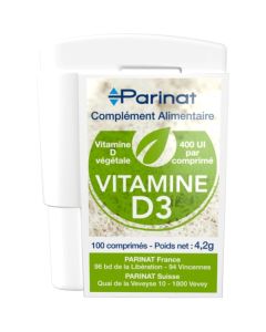 Compléments alimentaires - Vitamine D3 végétale 400UI