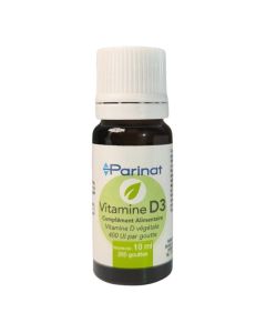 Vitamine D3 végétale 400UI - Gouttes