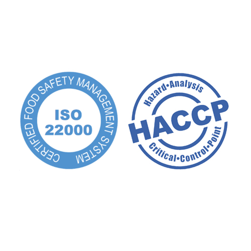 Certification HACCP & Iso 22000 - Parinat