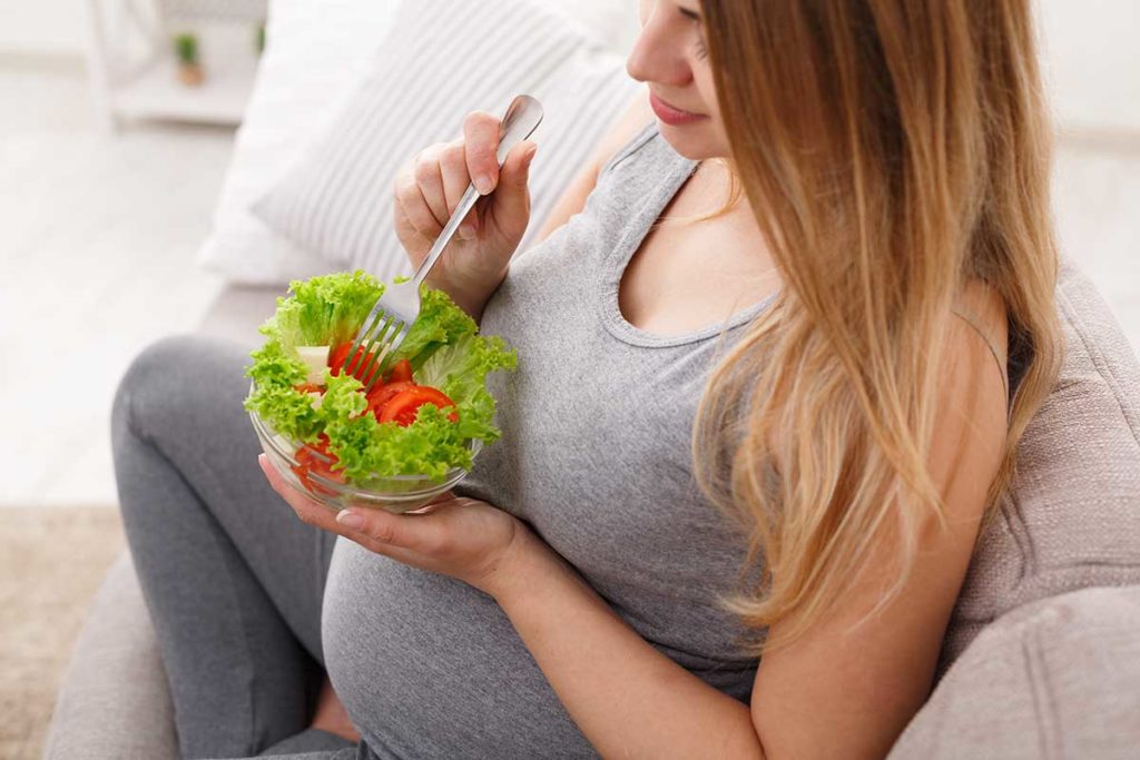 L'alimentation durant la grossesse, un facteur pour l'eczéma